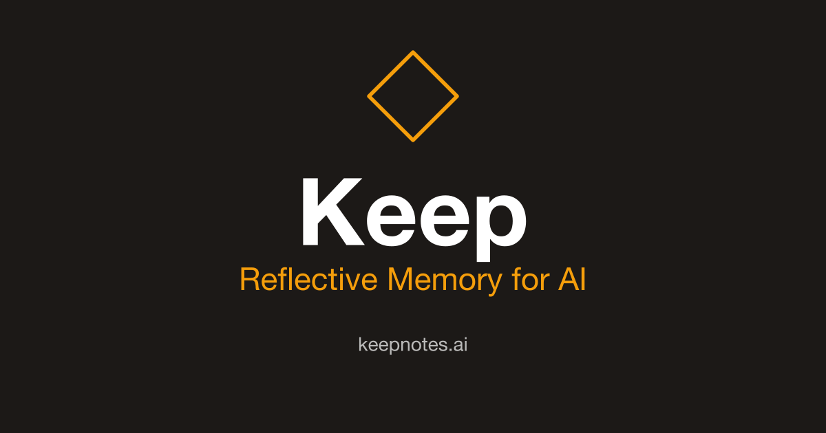 Introducing Keep